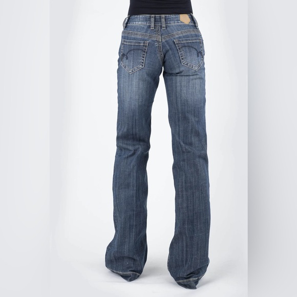 Tin Haul Jeans Womens Tin Haul Western Riding Jeans Small Loop Back Pocket Ella Fit 26 Long